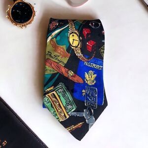 Luxury Brands Silk Tie